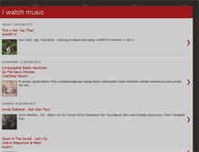 Tablet Screenshot of iwatchmusic.blogspot.com