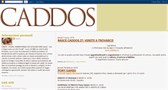 Desktop Screenshot of caddos2009.blogspot.com