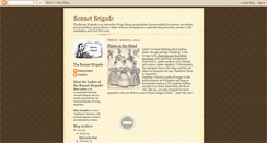 Desktop Screenshot of bonnetbrigade.blogspot.com