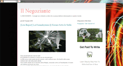 Desktop Screenshot of ilnegoziante.blogspot.com