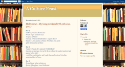 Desktop Screenshot of aculturefeast.blogspot.com