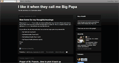 Desktop Screenshot of bigpapajoncincy.blogspot.com