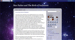 Desktop Screenshot of macparkerboi.blogspot.com