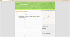 Desktop Screenshot of lascajitas.blogspot.com