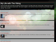 Tablet Screenshot of mylifewiththeviking.blogspot.com