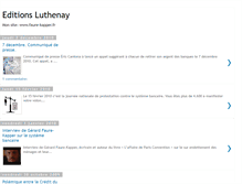 Tablet Screenshot of editionsluthenay.blogspot.com