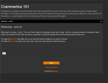 Tablet Screenshot of crammertics101.blogspot.com