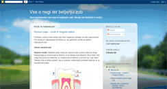 Desktop Screenshot of beljenjezob.blogspot.com