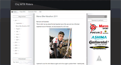 Desktop Screenshot of clujmtbriders.blogspot.com