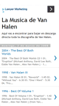 Mobile Screenshot of musicavanhalen.blogspot.com