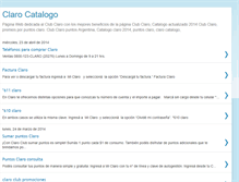 Tablet Screenshot of clarocatalogo.blogspot.com