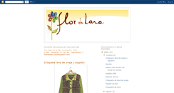 Desktop Screenshot of flor-de-lana.blogspot.com