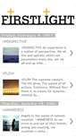 Mobile Screenshot of first-light.blogspot.com