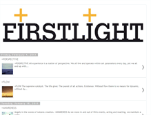 Tablet Screenshot of first-light.blogspot.com