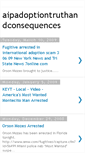 Mobile Screenshot of aipadoptiontruthandconsequences.blogspot.com