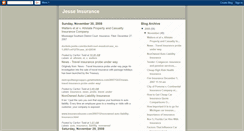 Desktop Screenshot of jesseinsurance.blogspot.com