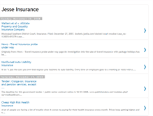 Tablet Screenshot of jesseinsurance.blogspot.com
