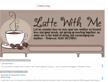 Tablet Screenshot of lattejust4me.blogspot.com