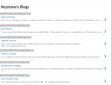 Tablet Screenshot of keystonesblogs.blogspot.com
