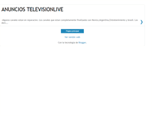 Tablet Screenshot of anunciostelevisionlive.blogspot.com