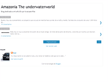 Tablet Screenshot of amazonia-underwaterworld.blogspot.com