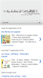 Mobile Screenshot of leslecturesdemathilde.blogspot.com