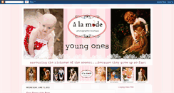 Desktop Screenshot of kidsalamode.blogspot.com