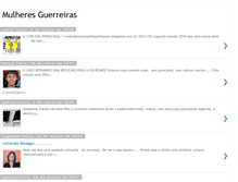 Tablet Screenshot of mulheresmuitoguerreiras.blogspot.com