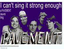 Tablet Screenshot of pavemoresongs.blogspot.com