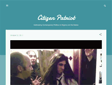 Tablet Screenshot of citizen-patriot.blogspot.com