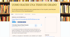 Desktop Screenshot of guiadetesis.blogspot.com