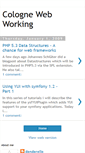 Mobile Screenshot of colognewebworking.blogspot.com