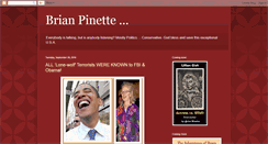 Desktop Screenshot of brianpinette.blogspot.com