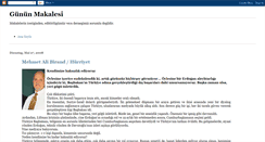 Desktop Screenshot of guncelmakale.blogspot.com