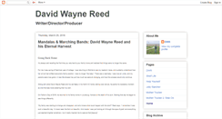 Desktop Screenshot of davidwaynereed.blogspot.com