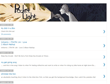 Tablet Screenshot of pocketlight.blogspot.com