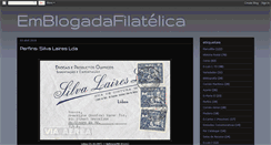 Desktop Screenshot of emblogadafilatelica.blogspot.com