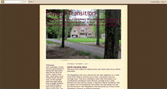 Desktop Screenshot of daysoftransition.blogspot.com