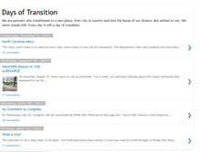 Tablet Screenshot of daysoftransition.blogspot.com