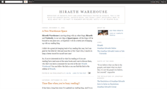 Desktop Screenshot of hiraethwarehouse.blogspot.com