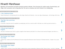 Tablet Screenshot of hiraethwarehouse.blogspot.com