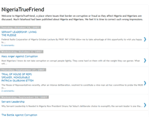 Tablet Screenshot of nigeriatruefriend.blogspot.com