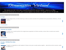 Tablet Screenshot of dimenzionvirtual.blogspot.com