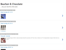 Tablet Screenshot of bourbon-chocolate.blogspot.com