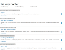 Tablet Screenshot of lawyerwriter.blogspot.com
