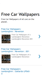 Mobile Screenshot of freecarwallpapers.blogspot.com