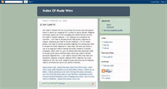 Desktop Screenshot of indexofnudewmv.blogspot.com