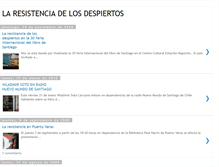 Tablet Screenshot of laresistenciadelosdespiertos.blogspot.com