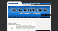 Desktop Screenshot of folhadointerior.blogspot.com