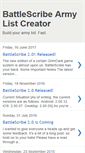Mobile Screenshot of battlescribe.blogspot.com